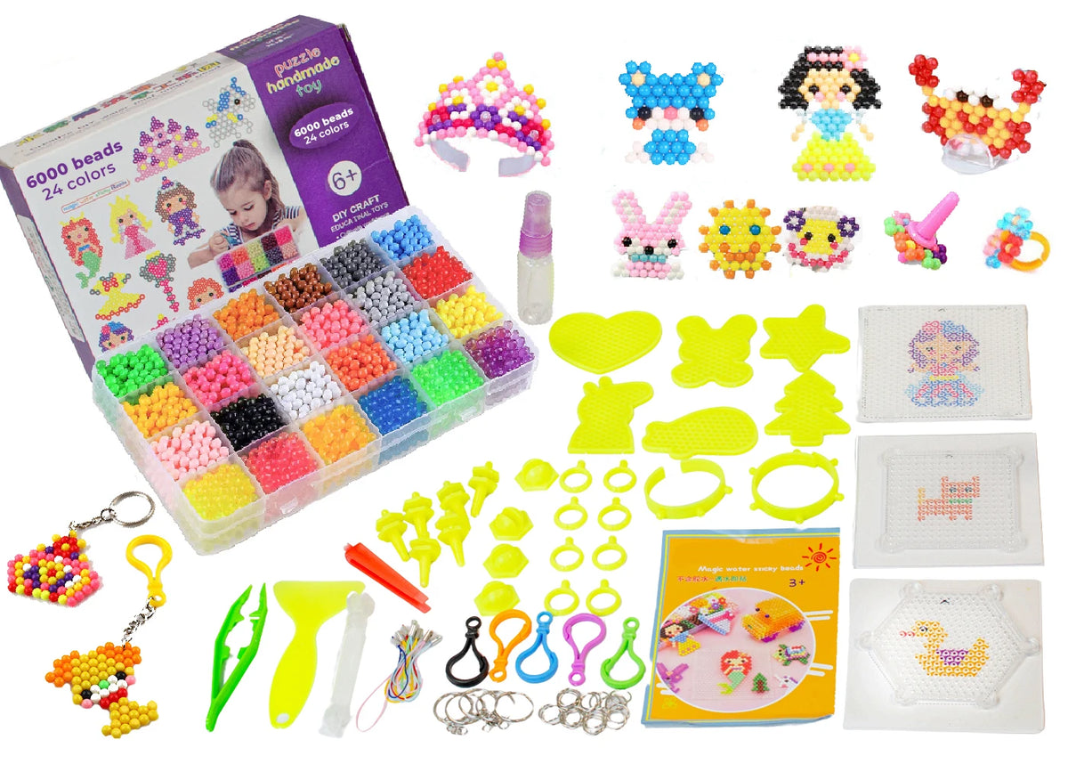 Kit Criativo de Miçangas Mágicas com Água