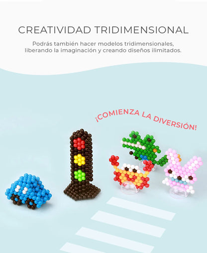 Kit Criativo de Miçangas Mágicas com Água