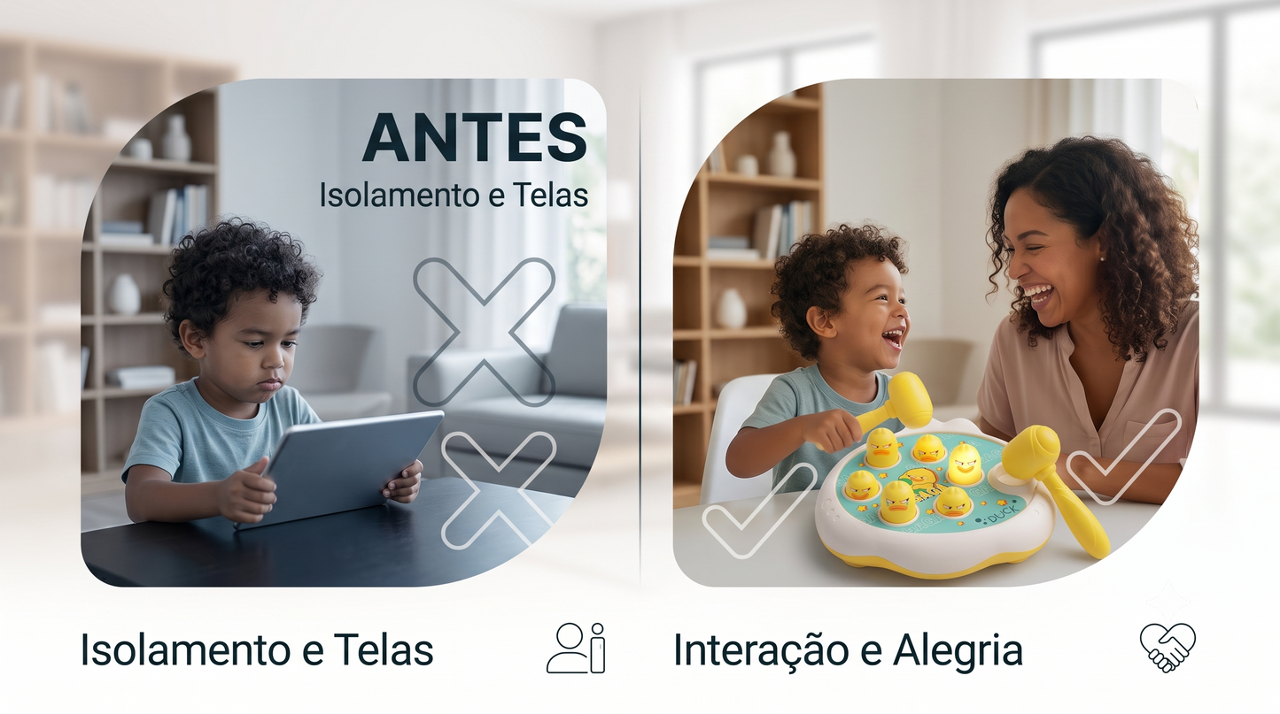 Brinquedo Interativo Infantil Montessori | Coordenação e Desenvolvimento