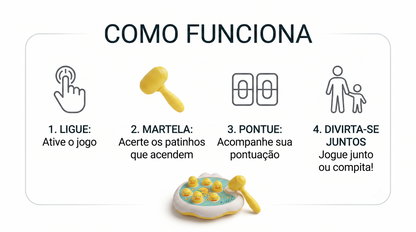 Brinquedo Interativo Infantil Montessori | Coordenação e Desenvolvimento