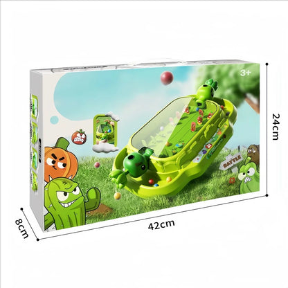 Jogo de Batalha de Mesa para 2 Jogadores – Defesa do Jardim com Lançadores