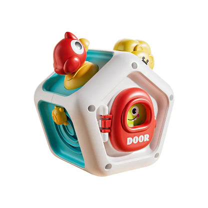 Cubo Sensorial Montessori Infantil – Brinquedo Educativo para Coordenação Motora e Desenvolvimento