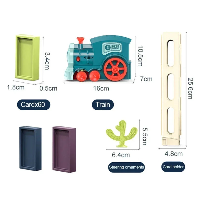 Trem Dominó Automático Infantil