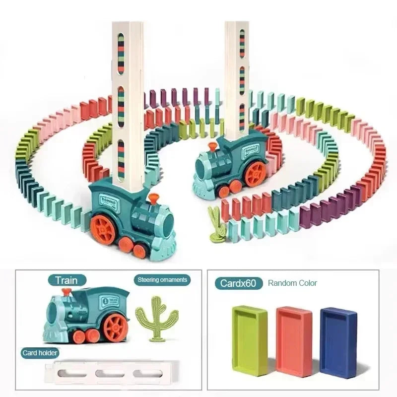 Trem Dominó Automático Infantil