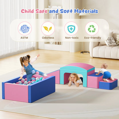 Kit Playground de Espuma Infantil 9 Peças