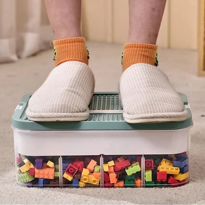 Caixa Organizadora para Lego e Blocos de Montar – Separador de Peças Infantil com Compartimentos
