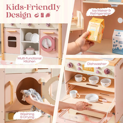 Cozinha Infantil de Madeira com Sons