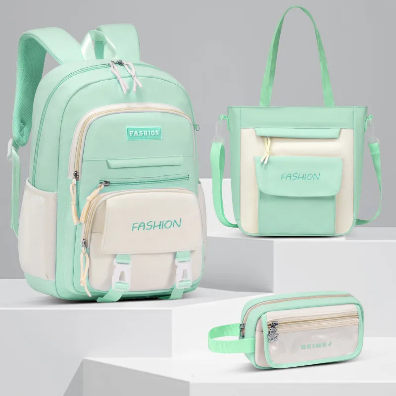 Mochila Escolar Feminina Infantil e Juvenil