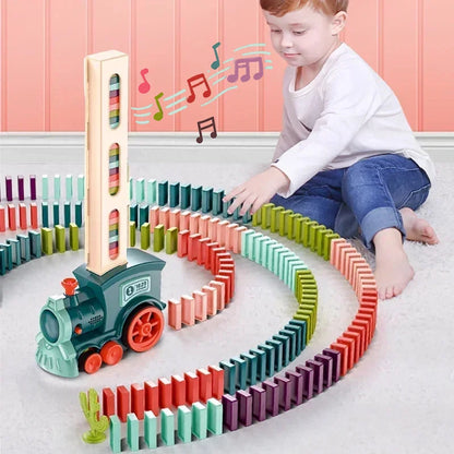 Trem Dominó Automático Infantil