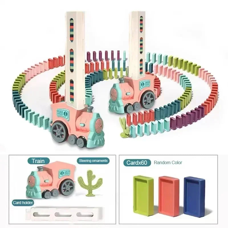 Trem Dominó Automático Infantil