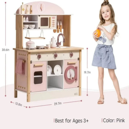 Cozinha Infantil de Madeira com Sons