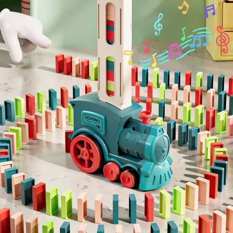 Trem Dominó Automático Infantil