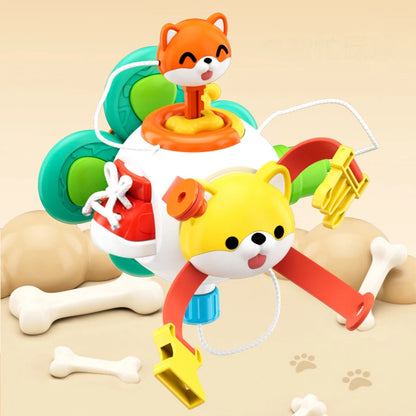 Cubo Sensorial Montessori Infantil – Brinquedo Educativo para Coordenação Motora e Desenvolvimento