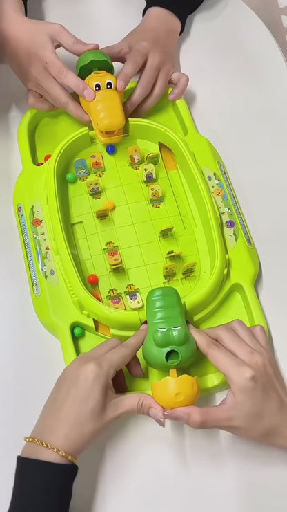 Jogo de Batalha de Mesa para 2 Jogadores – Defesa do Jardim com Lançadores