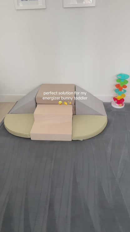 Kit Playground de Espuma Infantil 9 Peças